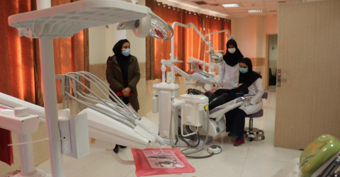 افتتاح واحد دندانپزشکی درمانگاه تخصصی بیمارستان شهید مدرس ساوه با تعرفه دولتی