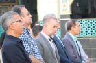 غبارروبی و عطرافشانی مزار شهدای شهرستان ساوه