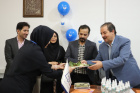 از فعالین این حوزه در بیمارستان شهید مدرس تقدیر بعمل آمد