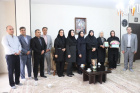دیدار رئیس دانشکده علوم پزشکی ساوه با خانواده اهدا کننده عضو «مرحوم سکینه شفیعیان»