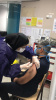 واکسن کرونا به ۱۱۵نفر کادر درمان دانشکده علوم پزشکی ساوه تزریق شد