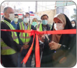 آیین افتتاح اورژانس بانوان در شهرستان ساوه