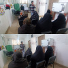 جلسه آموزشی  پرسش و پاسخ در خانه بهداشت روستای غازم آباد